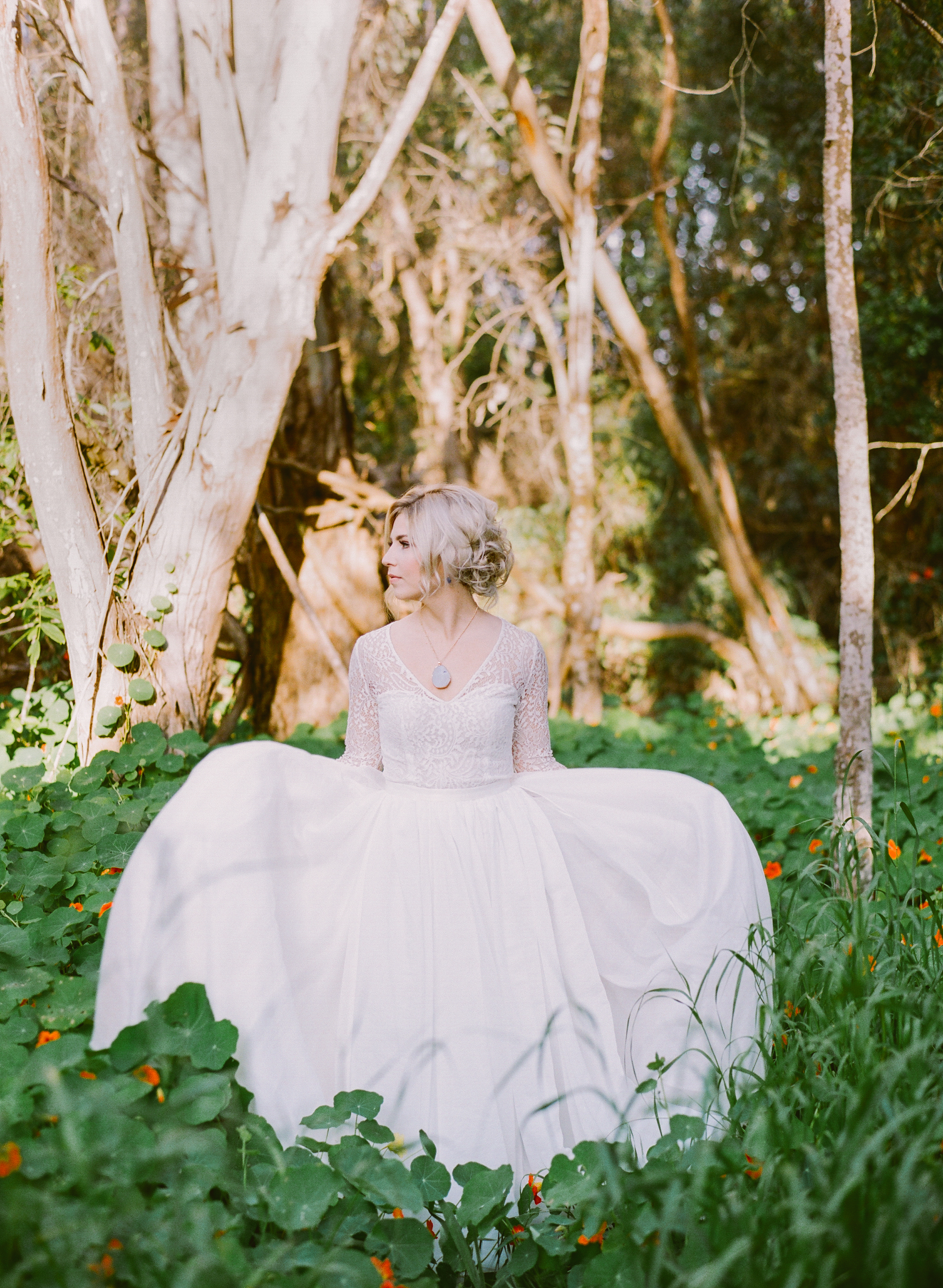 Ellwood Bluffs Bridal Session | California Photographer | Wedding Inspiration | Taken by Sarah | Burgundy Bridal Bouquet | Ethereal Bride | Joy Wed | Fine Art Wedding Blog
