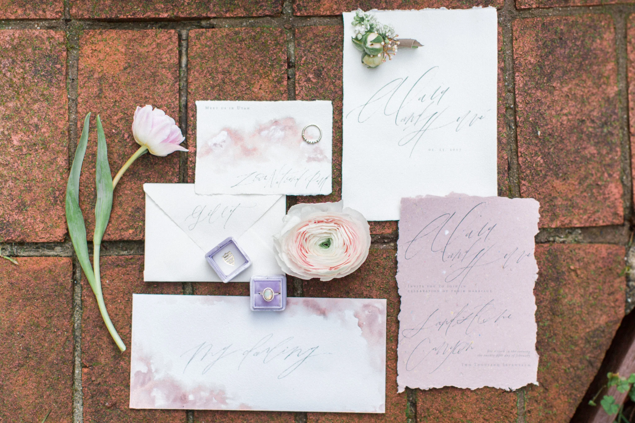 Cliffside Wedding | Tyler Rye Workshop | Point Reyes | Nicole Lapierre | Canadian Wedding Blog | Canadian Photographer | Joy Wed | Fine Art Wedding Blog | Pink and Purple Wedding Stationery