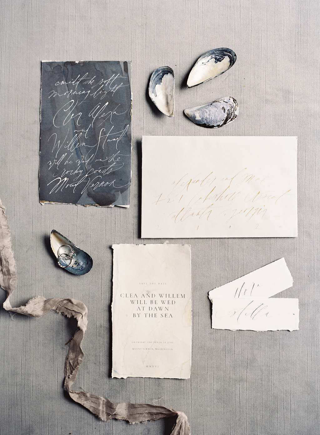 Seaside Wedding | Moonstone Inspired Wedding | Heather Payne Photography | Blue and Grey Wedding | Fine Art Wedding Blog | Canadian Wedding Blog | Joy Wed