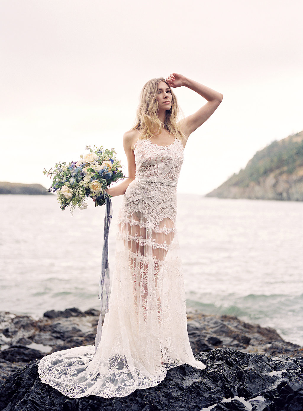 Seaside Wedding | Moonstone Inspired Wedding | Heather Payne Photography | Sea Inspired Wedding | Blue and Grey Wedding | Fine Art Wedding Blog | Canadian Wedding Blog | Joy Wed