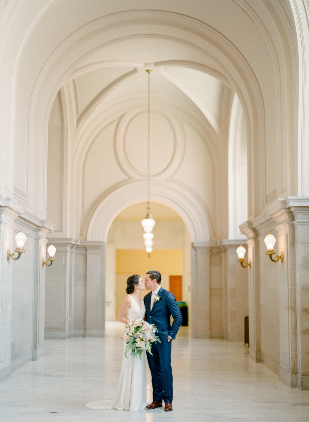 San Francisco City Hall Wedding | Amanda Watson Photography | Intimate Wedding Inspiration | San Francisco Elopement | Fine Art Wedding Blog | Joy Wed | San Francisco Wedding Photographer