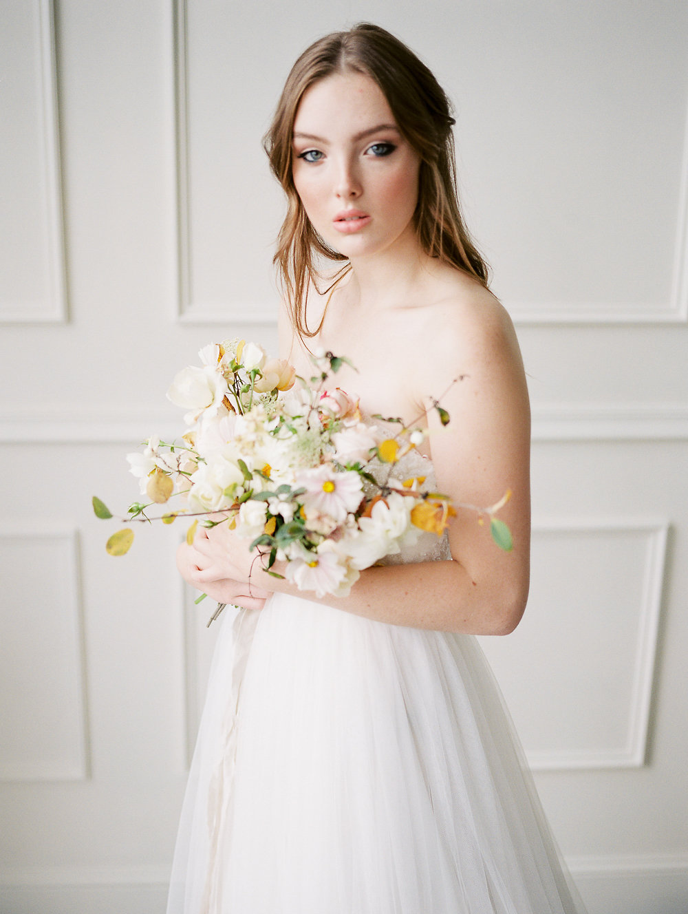 French Inspired Bridal Session | When She Knew Photography | Oregon Photographer | Oregon Wedding | Brittney Boone | Fine Art Wedding Blog | Joy Wed | Yellow and Blue Wedding | Spring Wedding