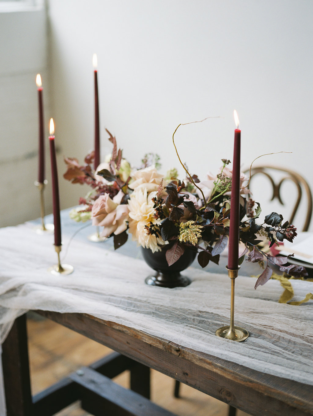 Moody Victorian Wedding Inspiration | When She Knew Photography | Brown and Beige Wedding | Fine Art Wedding | Joy Wed