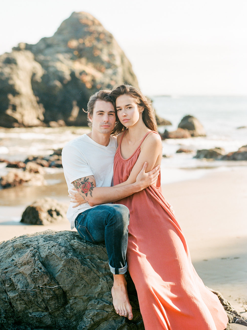 Muir Beach Engagement Session | Lissa Ryan Photography | Linda Ha Events | Beach Engagement | Natural Engagement Session | Joy Wed | Canadian Wedding Blog | Fine Art Wedding Blog