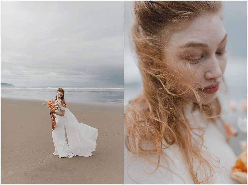 Cape Kiwanda Wedding | Minimalist Wedding | Contemporary Wedding | Alixann Loosle | Color Theory Collective | Beach Wedding | Joy Wed