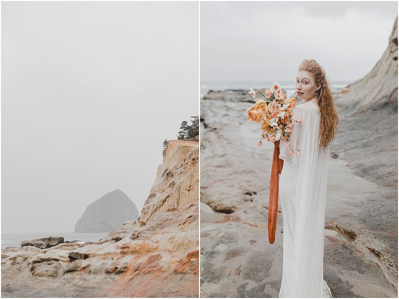 Cape Kiwanda Wedding | Minimalist Wedding | Contemporary Wedding | Alixann Loosle | Color Theory Collective | Beach Wedding | Joy Wed
