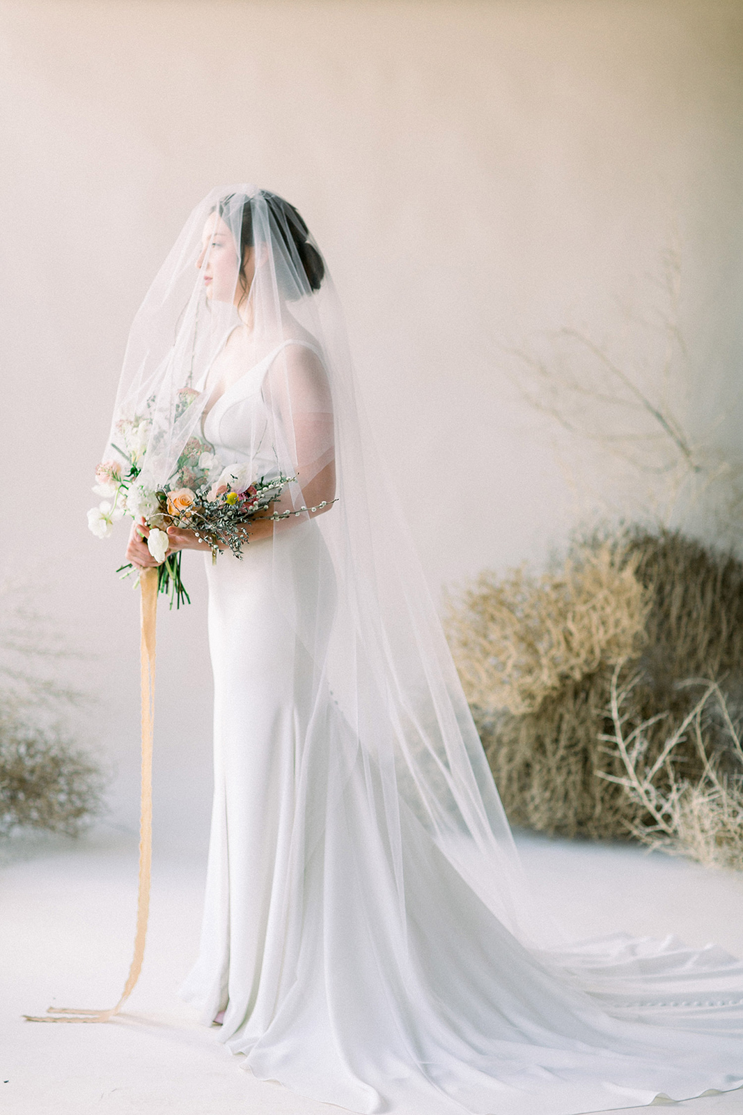 Desert Wedding | Modern Wedding | Minimal Wedding | Same Sex Wedding | Niki Rhodes Photo | Joy Wed | Canadian Wedding Blog | Fine Art Wedding Blog | Stacey Foley Design