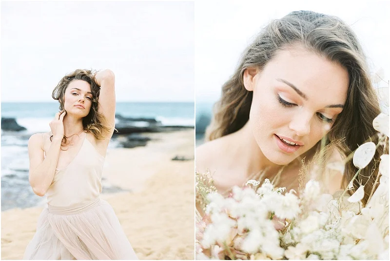 Hawaiian Bridal Inspiration | Hawaiian Wedding | Hawaiian Photographer | Beach Wedding | Sheri McMahon Photography | Joy Wed | Canadian Wedding Blog | Fine Art Wedding Blog | Neutral Wedding