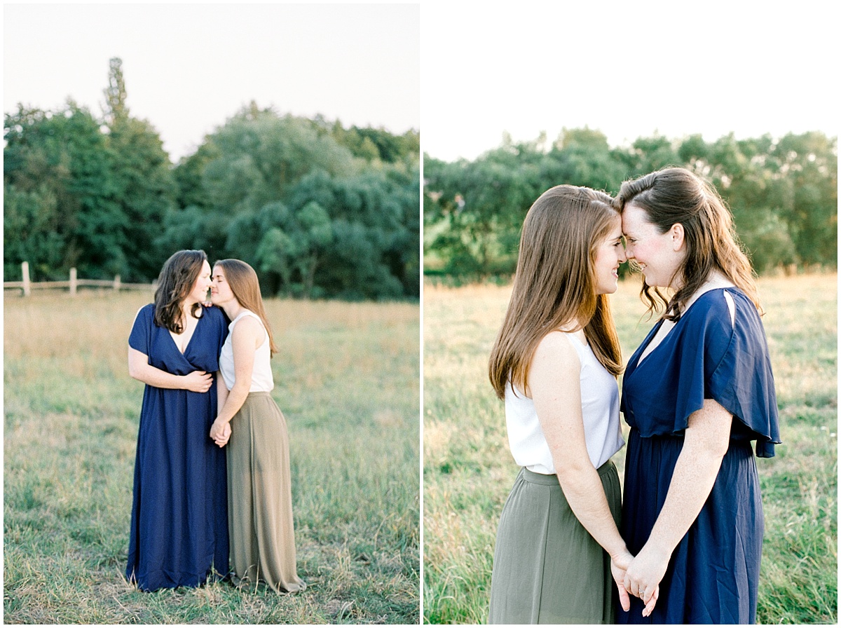 Sunset Engagement Session | Same Sex Engagement Session | Abbey Leigh Photography | Joy Wed | Canadian Wedding Blog