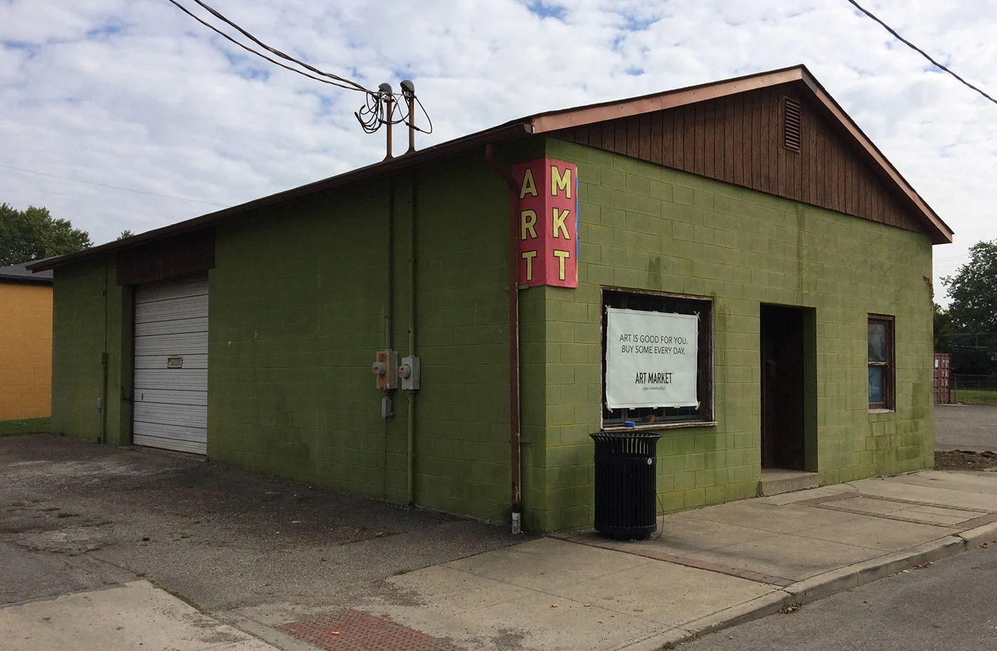 Southeast corner of South 4th Street and Neff Avenue, Columbus, Ohio, in 2015