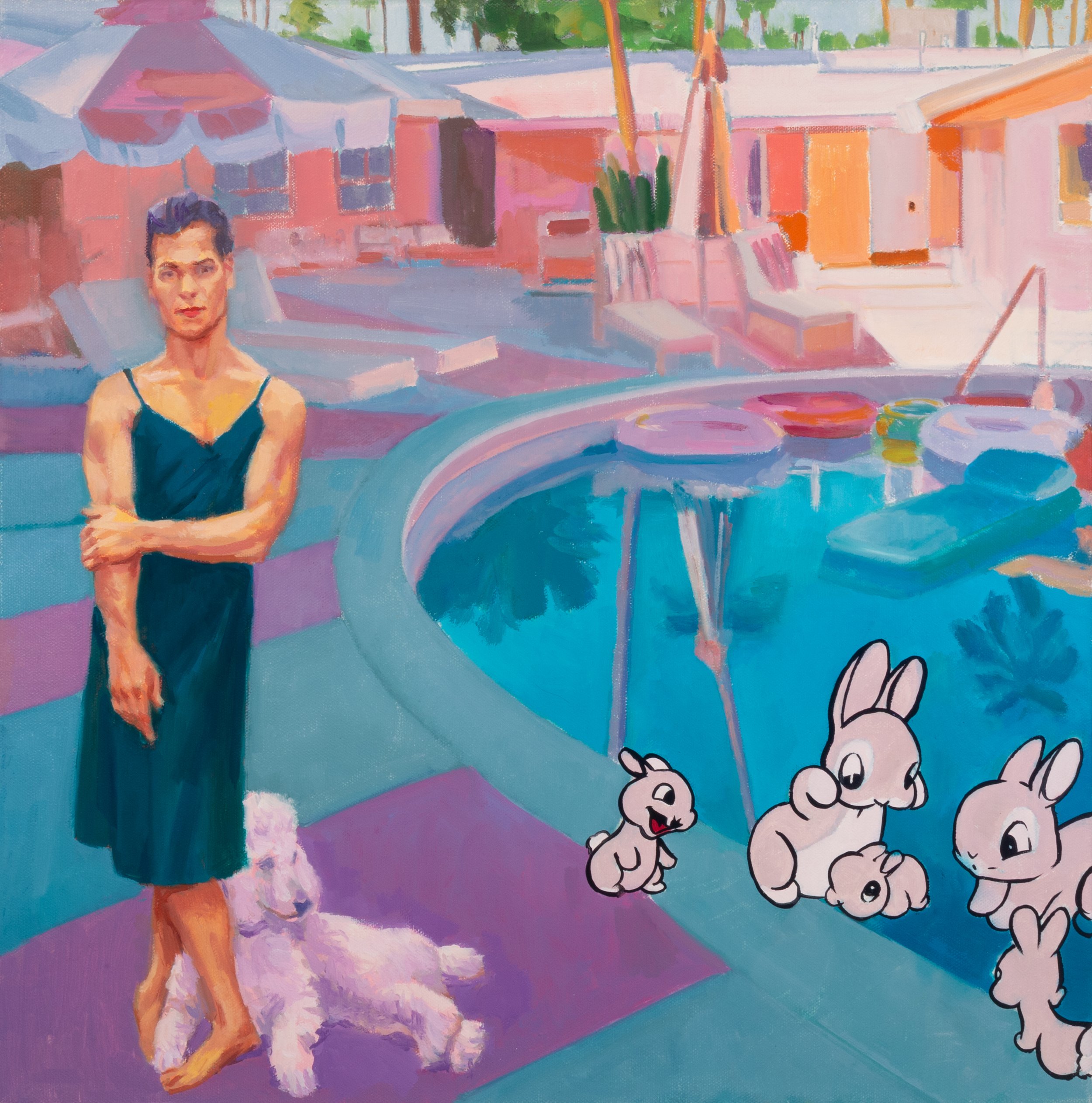 Pool Poodle & Bunnies