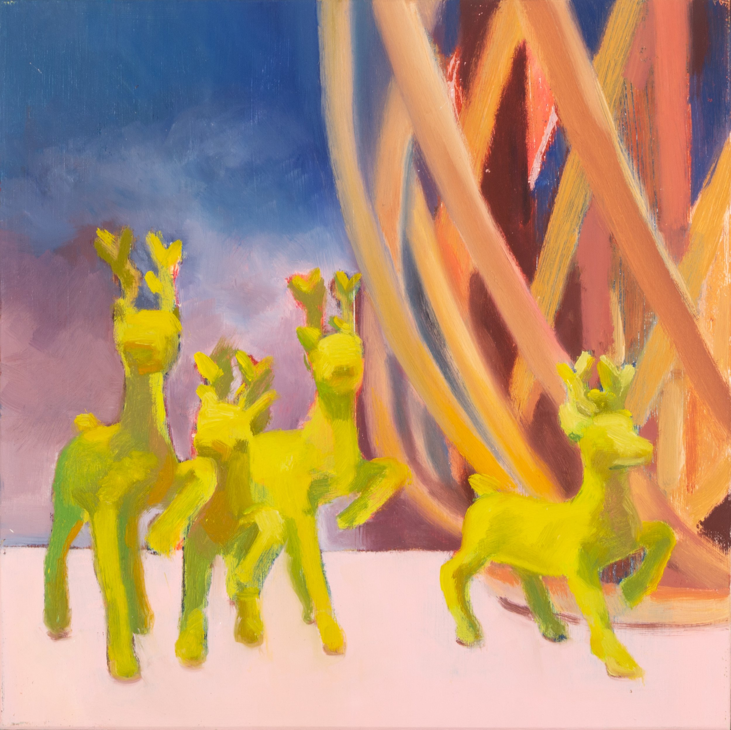 Neon Reindeer