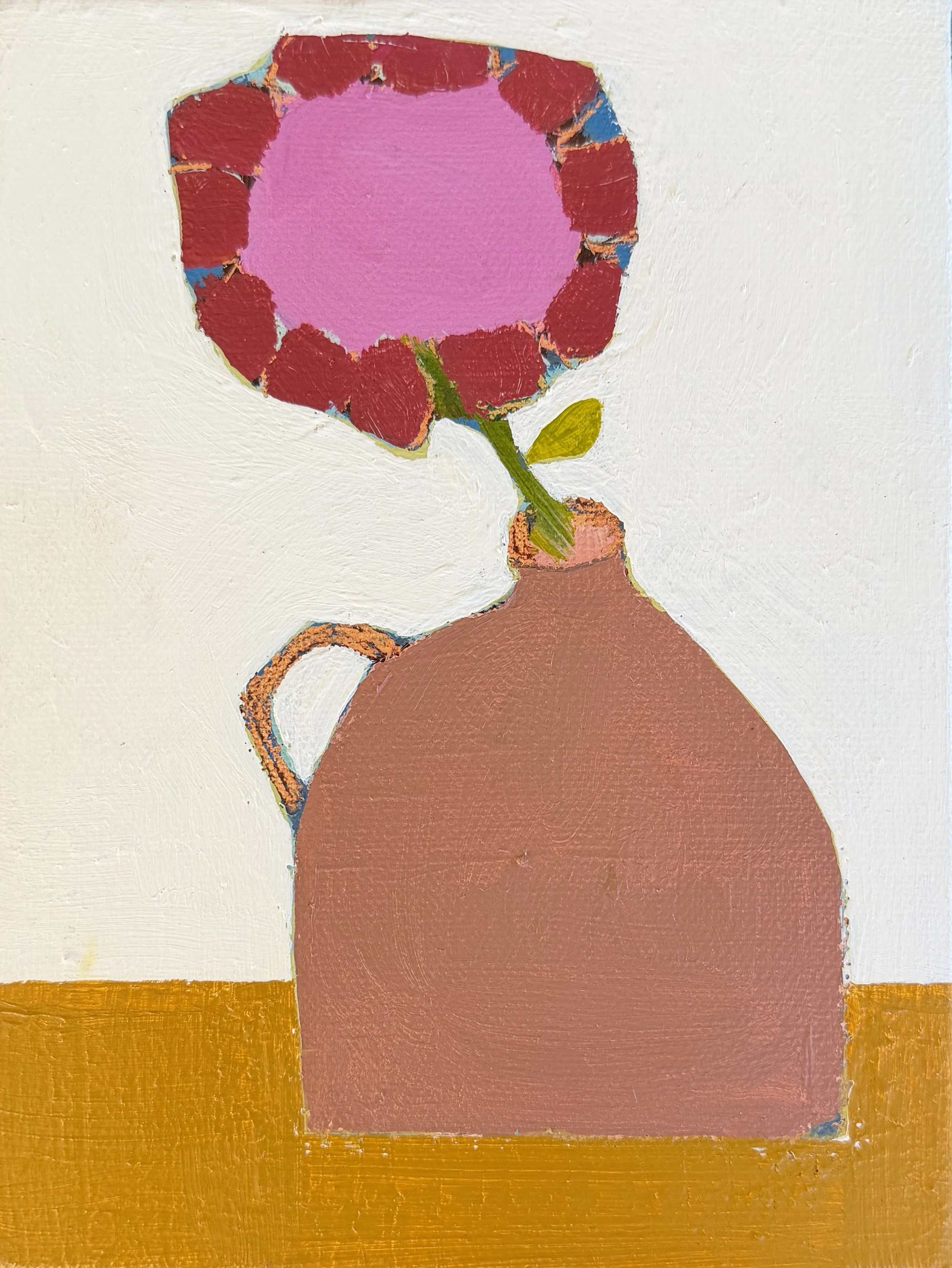Jug with Quirky Flower
