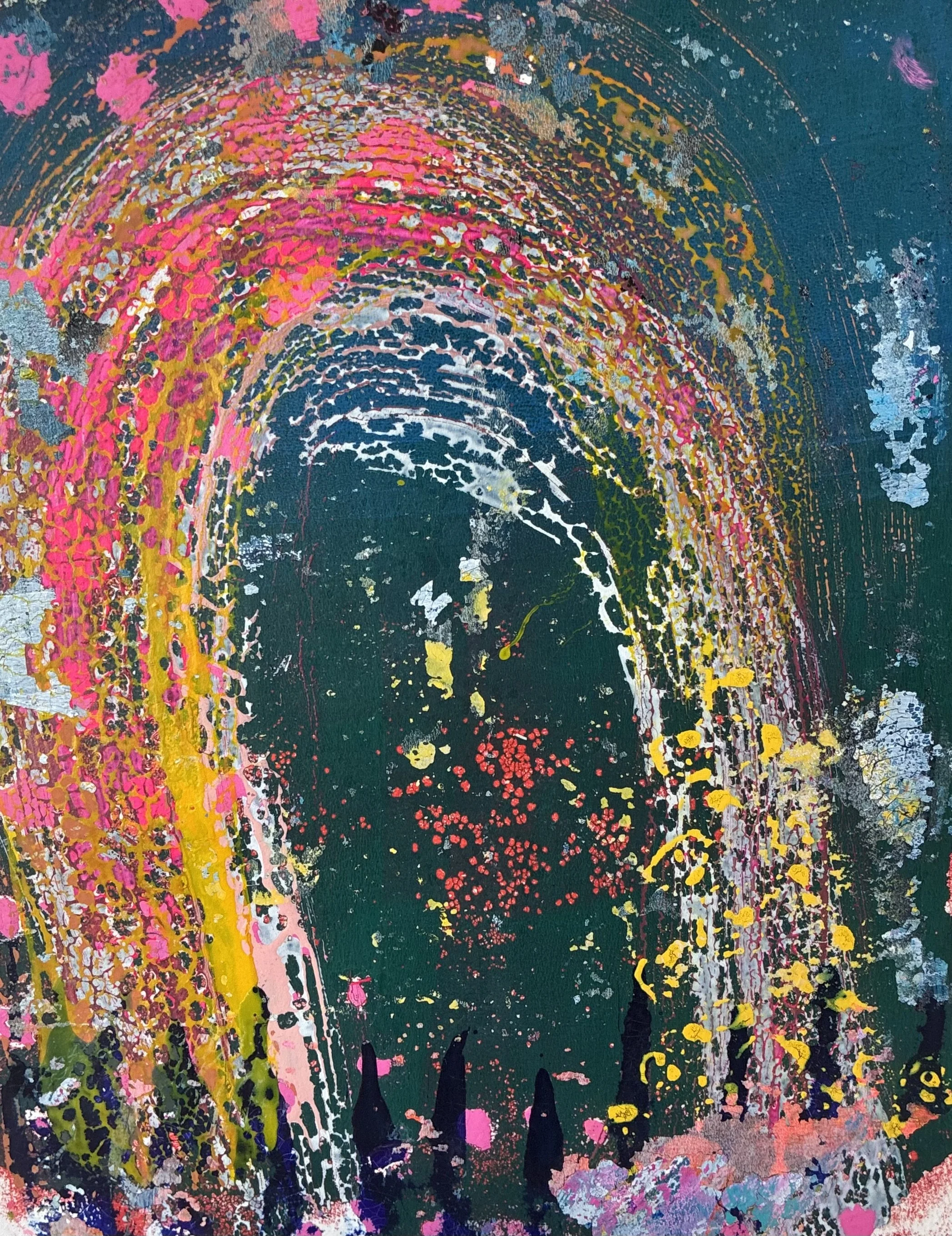 Slayter - fairy lights on the garden arbor.jpeg