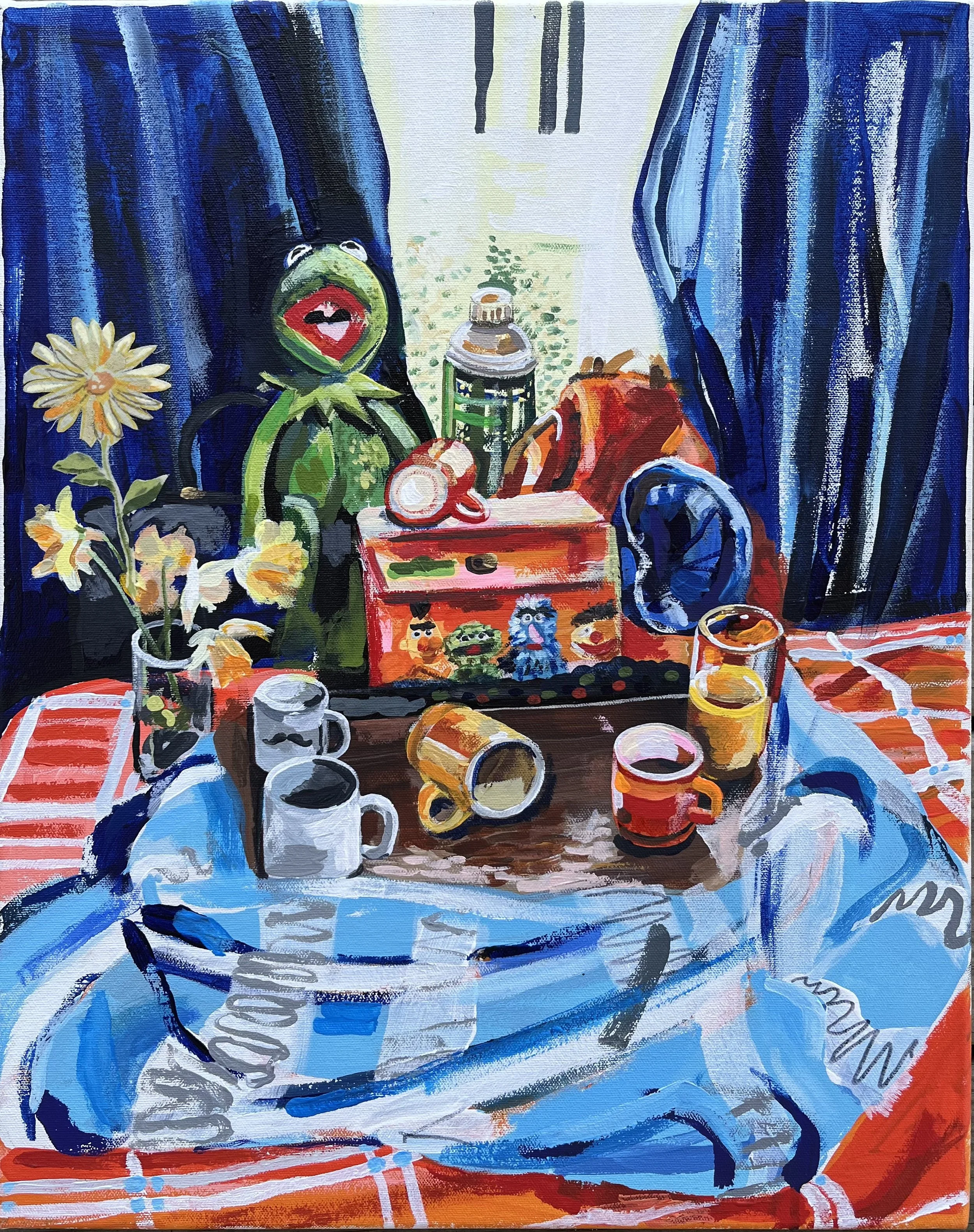 Still Life On The Bed