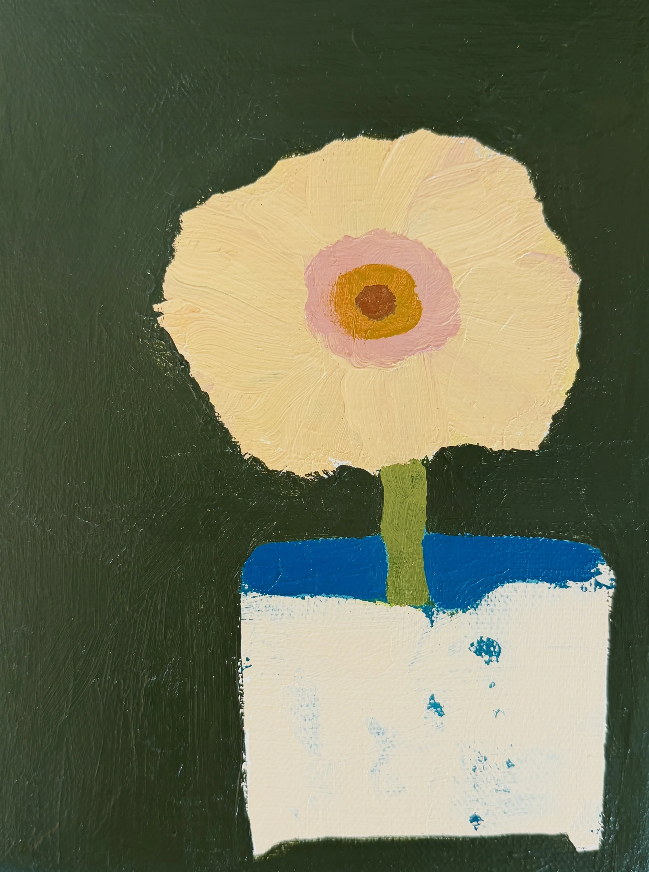 Mini Vessel with Gerber Daisy