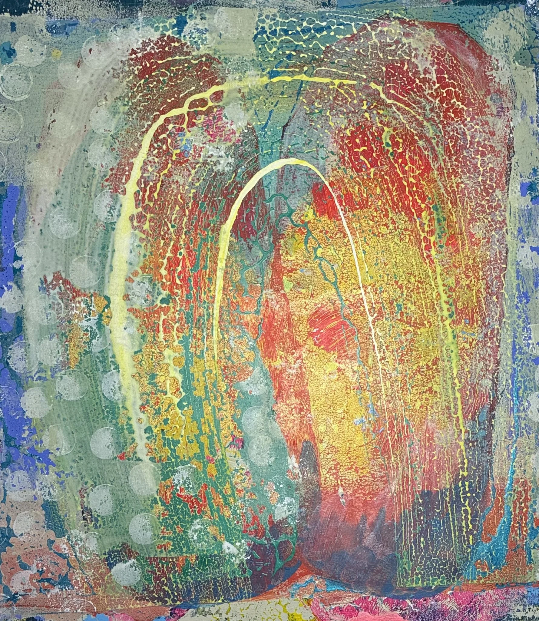 Junipers in the Night Garden