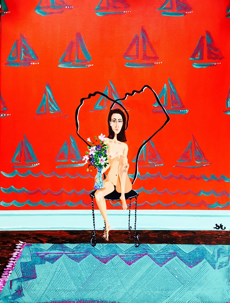 Artist Sarah Russell's Work On Display At Dock Street May 16th thru July