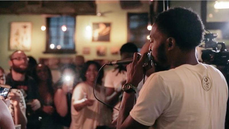Chill Moody performing at Dock Street on August 9th. Photo: Harrison Kendall