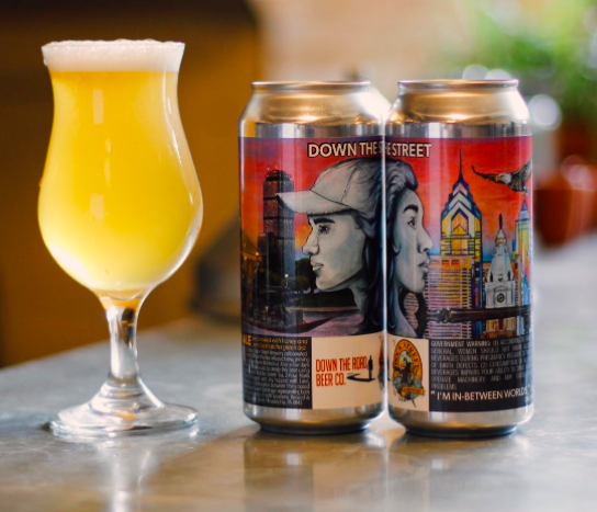 Down the Street, A Golden Ale with Tea + Honey