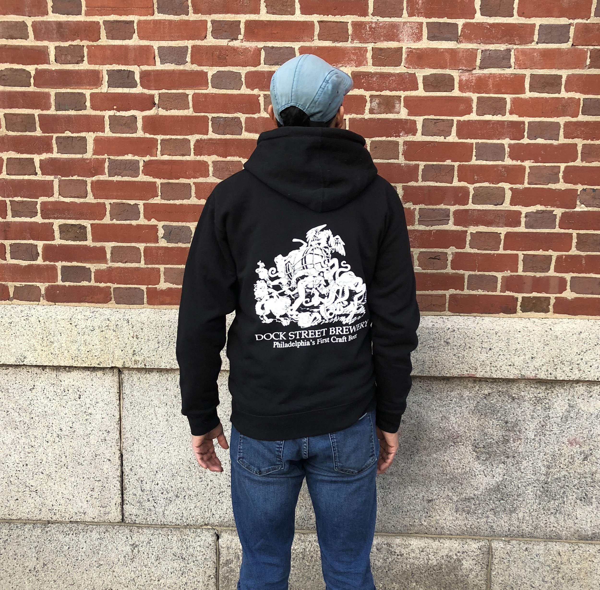 soft black sweatshirt