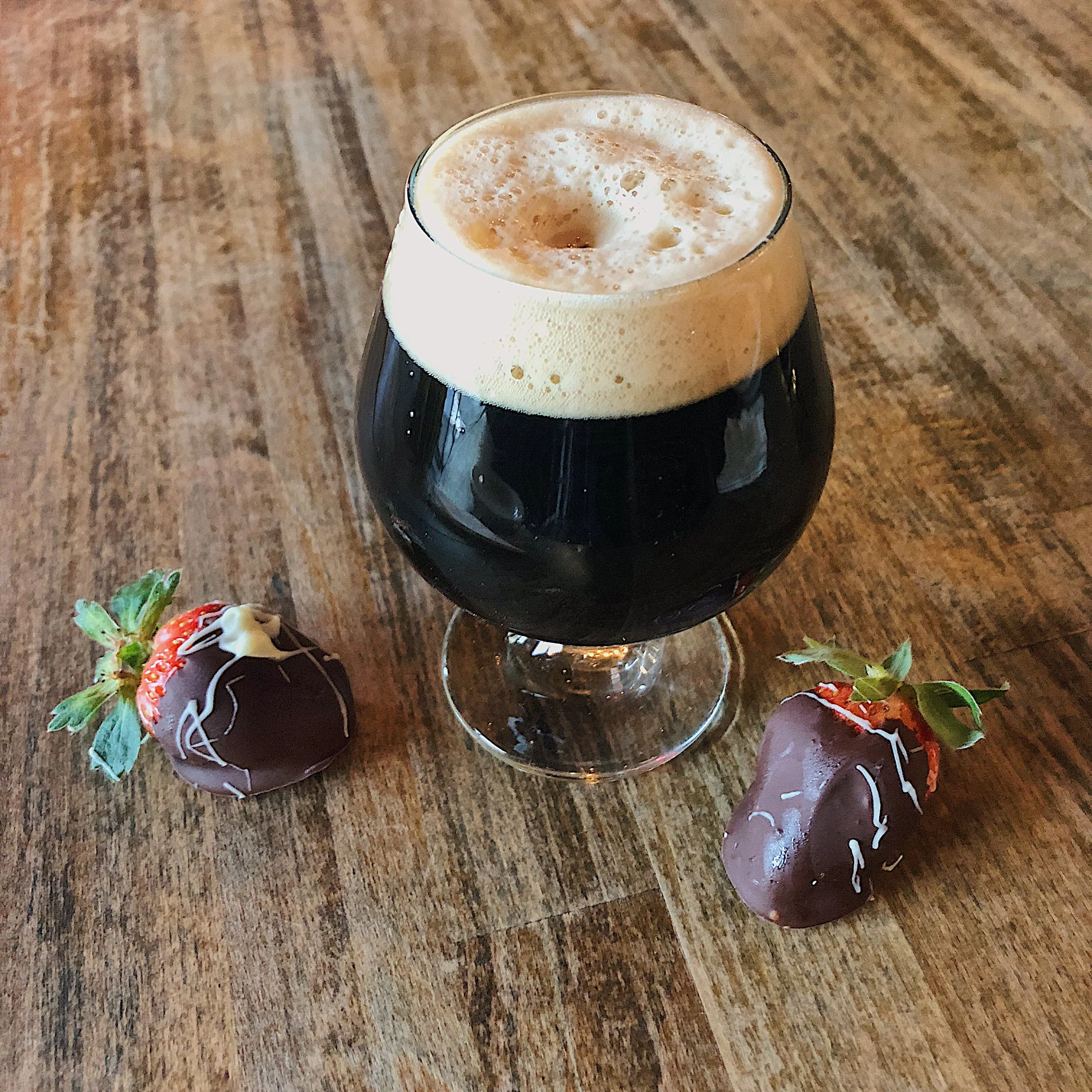chocolate stout sexy beast strawberries.JPG