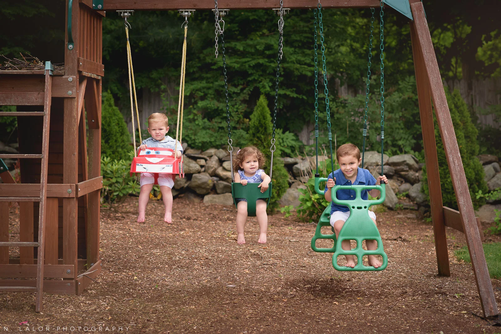 Styled family-life photo session in Fairfield Connecticut by N. Lalor Photography.