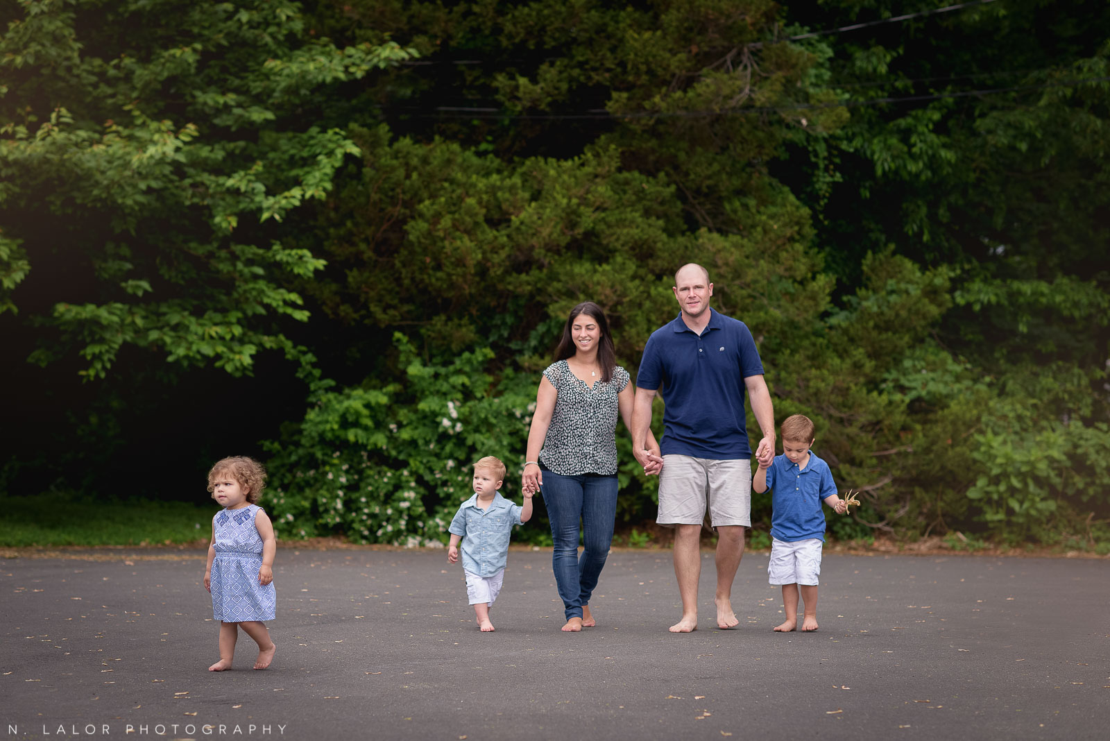 Styled family-life photo session in Fairfield Connecticut by N. Lalor Photography.
