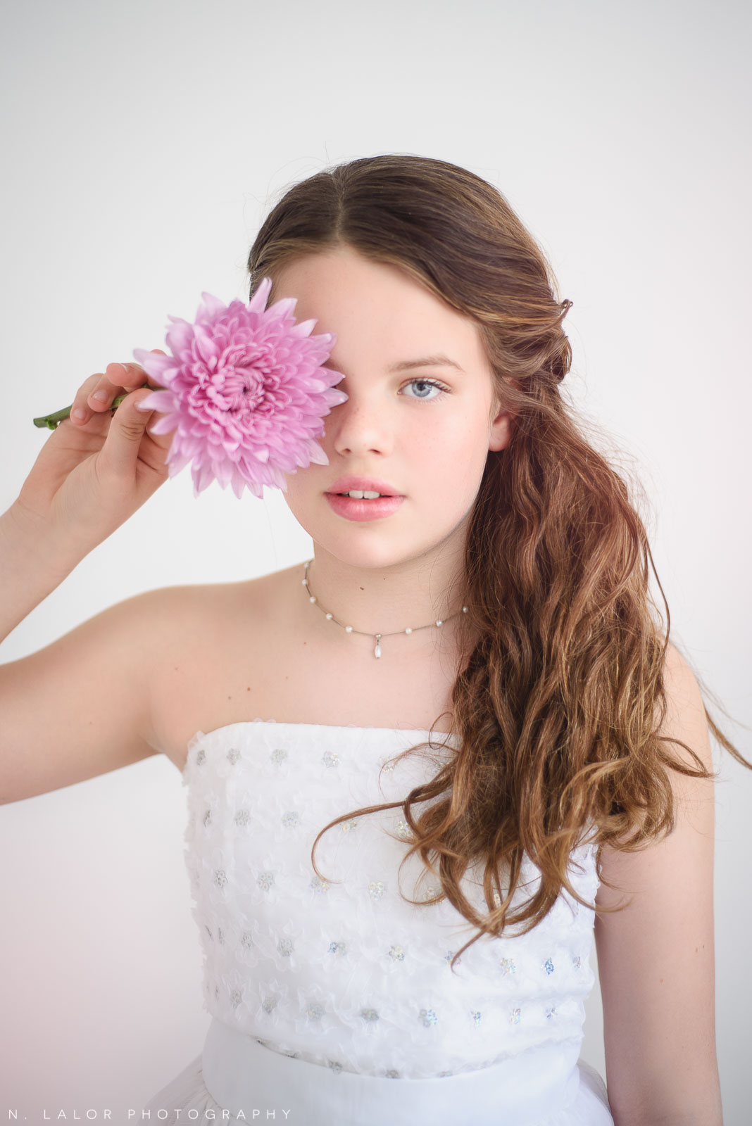 Spring flower styled photoshoot by N. Lalor Photography. Greenwich, CT.
