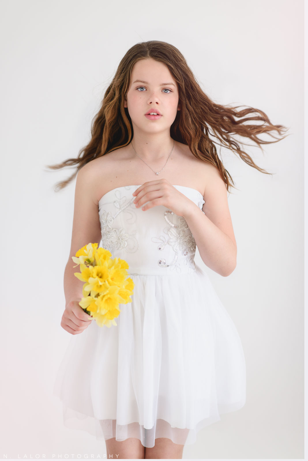 Spring flower styled photoshoot by N. Lalor Photography. Greenwich, CT.