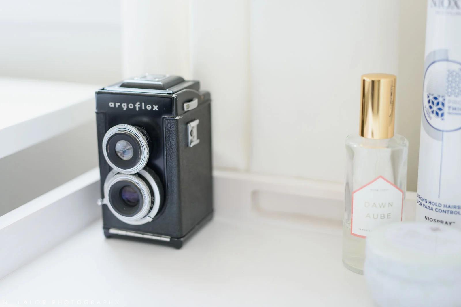 N. Lalor Photography Studio - a few of my favorite objects include a vintage duo-reflex camera.