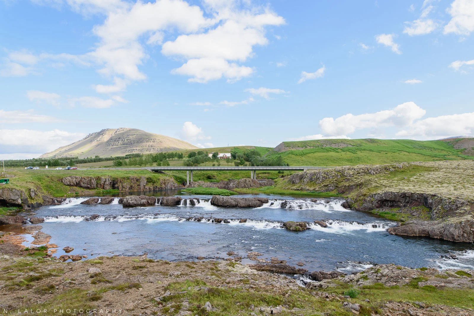 The Troll Waterfalls of the Grimsa river. From my trip to Iceland in 2018. Photograph by Nataliya Lalor.