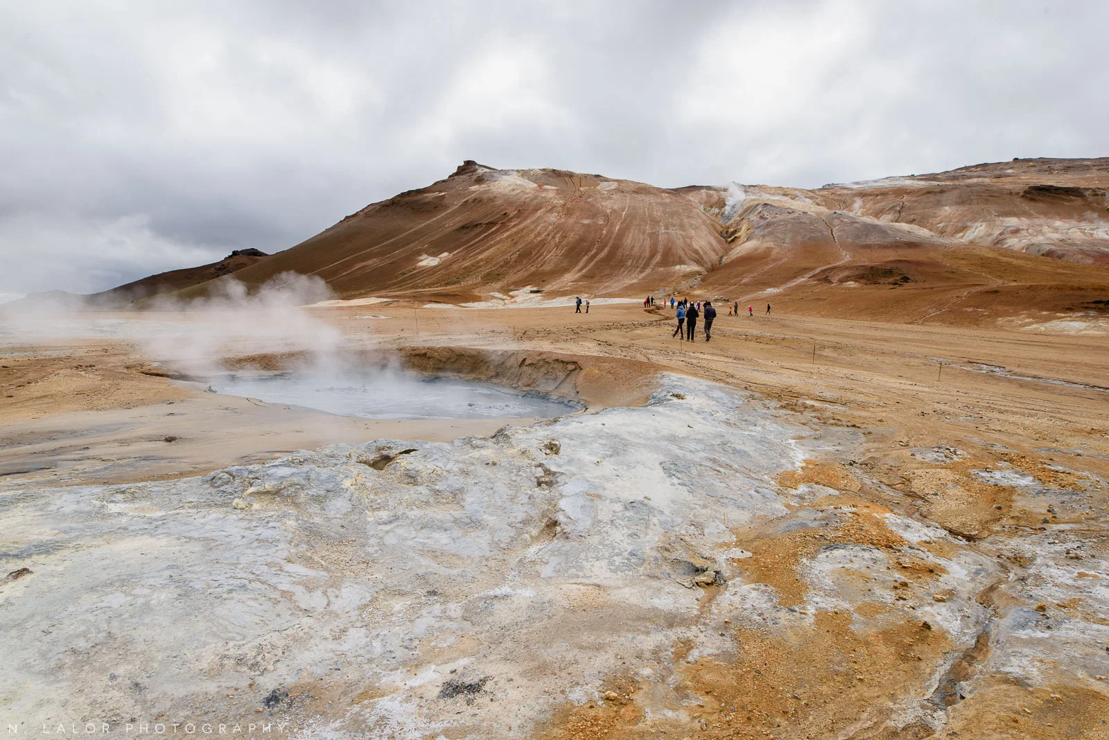 Mt. Námafjall in the Mývatn area. From my trip to Iceland in 2018. Photograph by Nataliya Lalor.