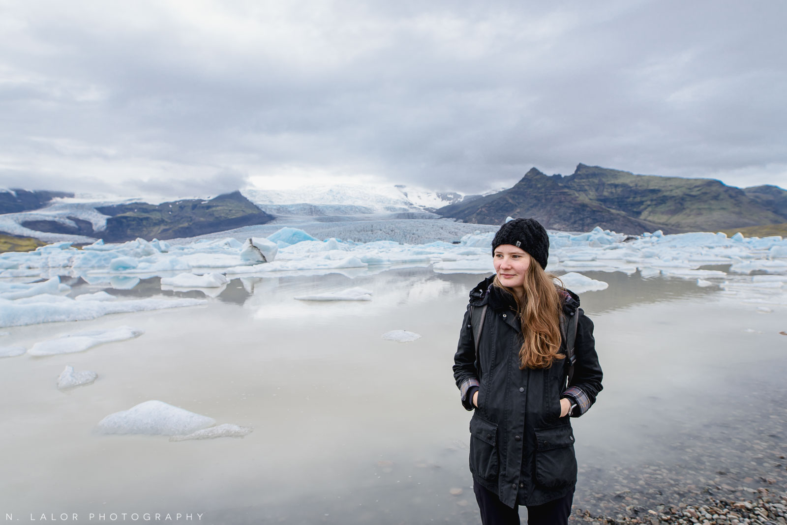 Late July at the Jökulsárlón glacial lagoon. From my trip to Iceland in 2018. Photograph by Nataliya Lalor.
