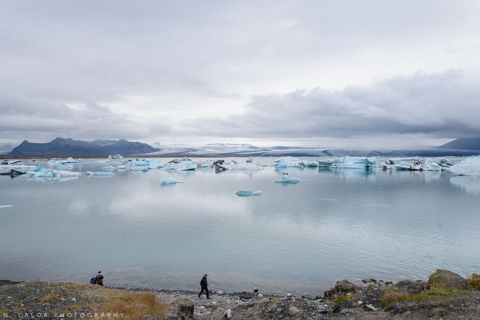 The Jökulsárlón glacial lagoon. From my trip to Iceland in 2018. Photograph by Nataliya Lalor.