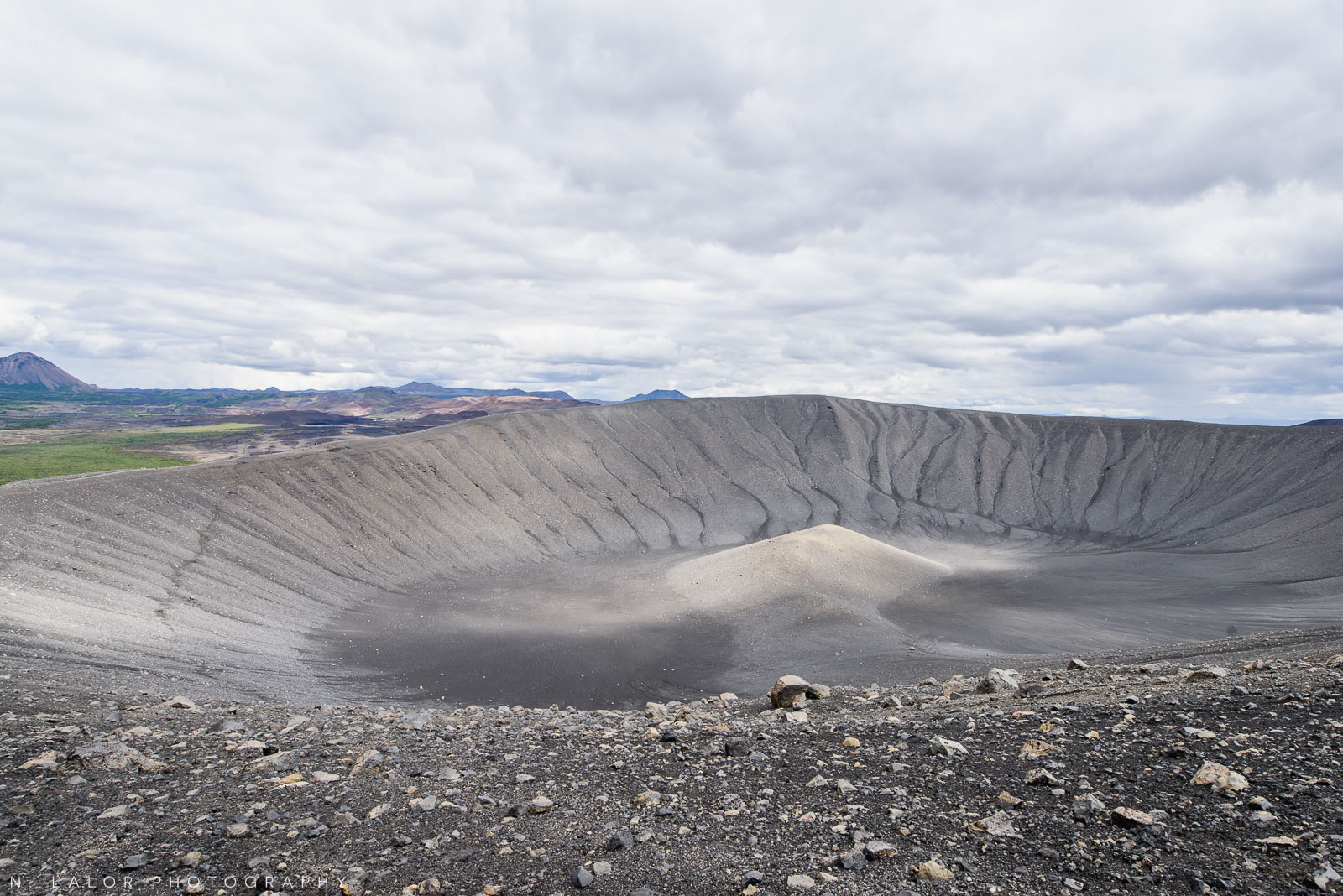 Hverfjall crater. From my trip to Iceland in 2018. Photograph by Nataliya Lalor.
