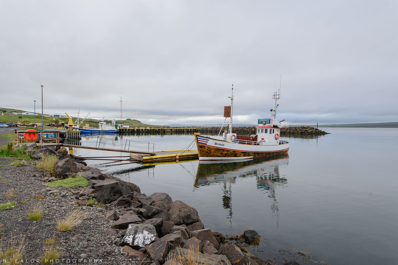 Hvammstangi, a village famous for seal watching. From my trip to Iceland in 2018. Photograph by Nataliya Lalor.