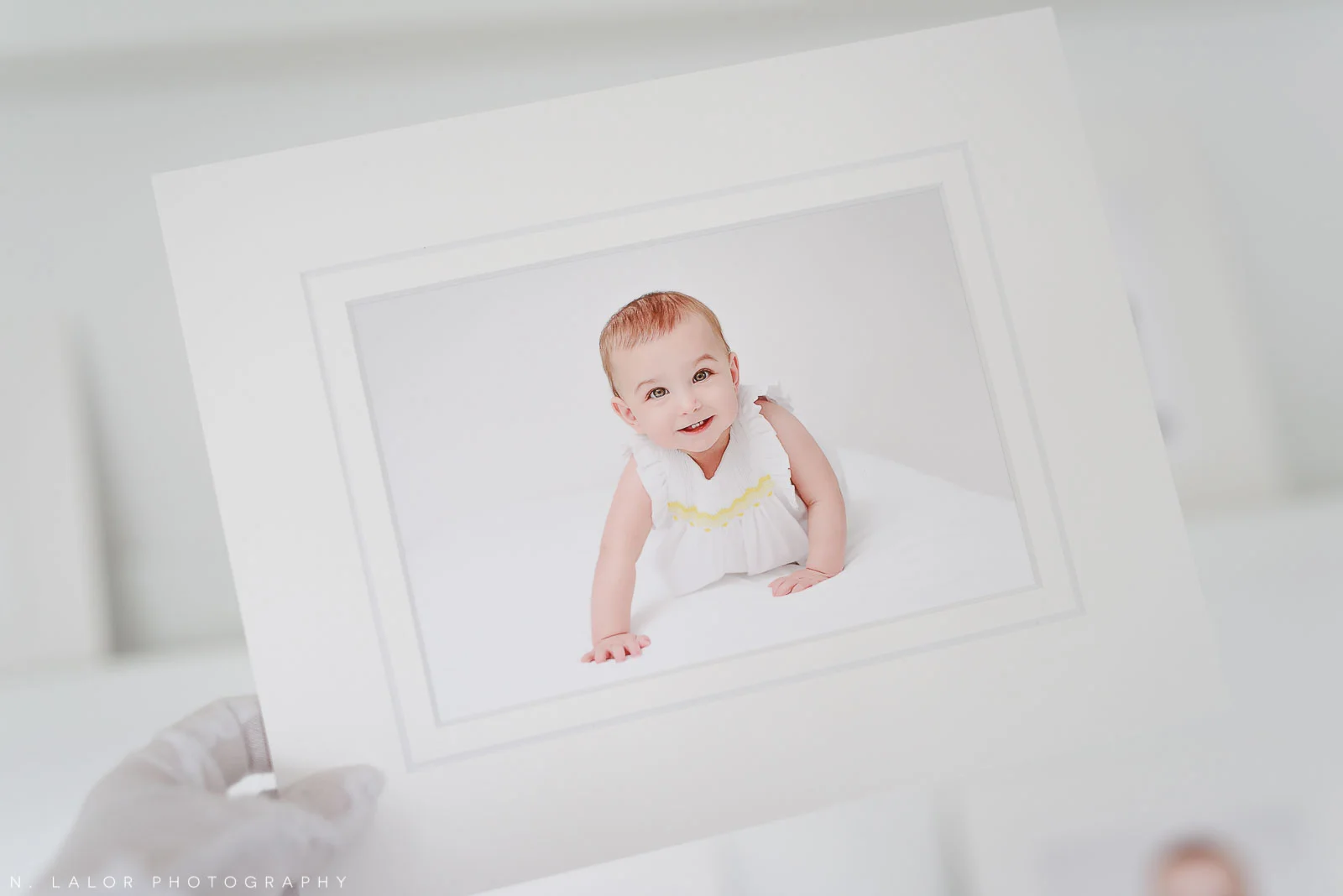 Image of a museum print in a gallery mat by N. Lalor Photography in Greenwich, Connecticut.