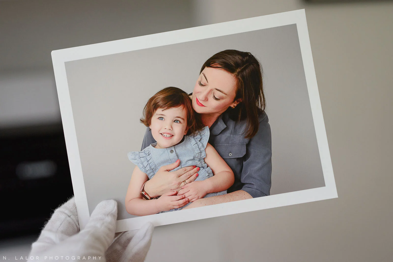 Image of a printed archival museum-quality photograph. Portrait by N. Lalor Photography in Greenwich, Connecticut.