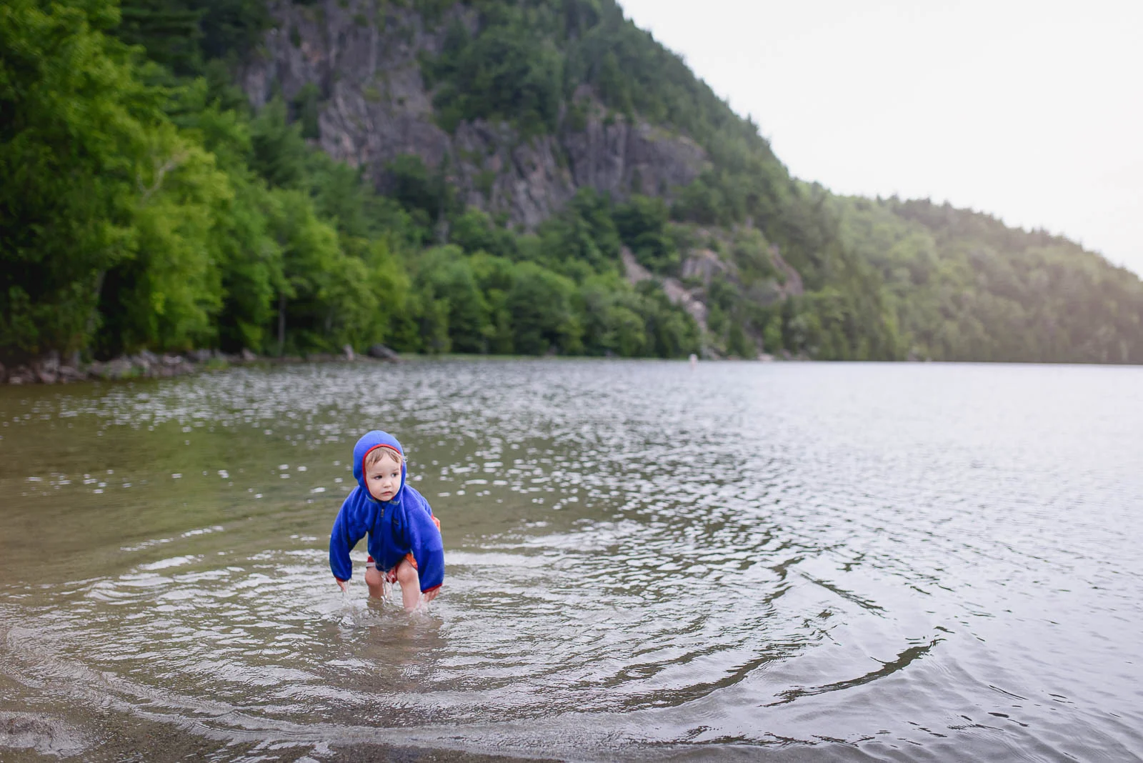 When my child decides that he wants to hang out in a freezing-cold lake, I say, “Go right ahead mister!”.