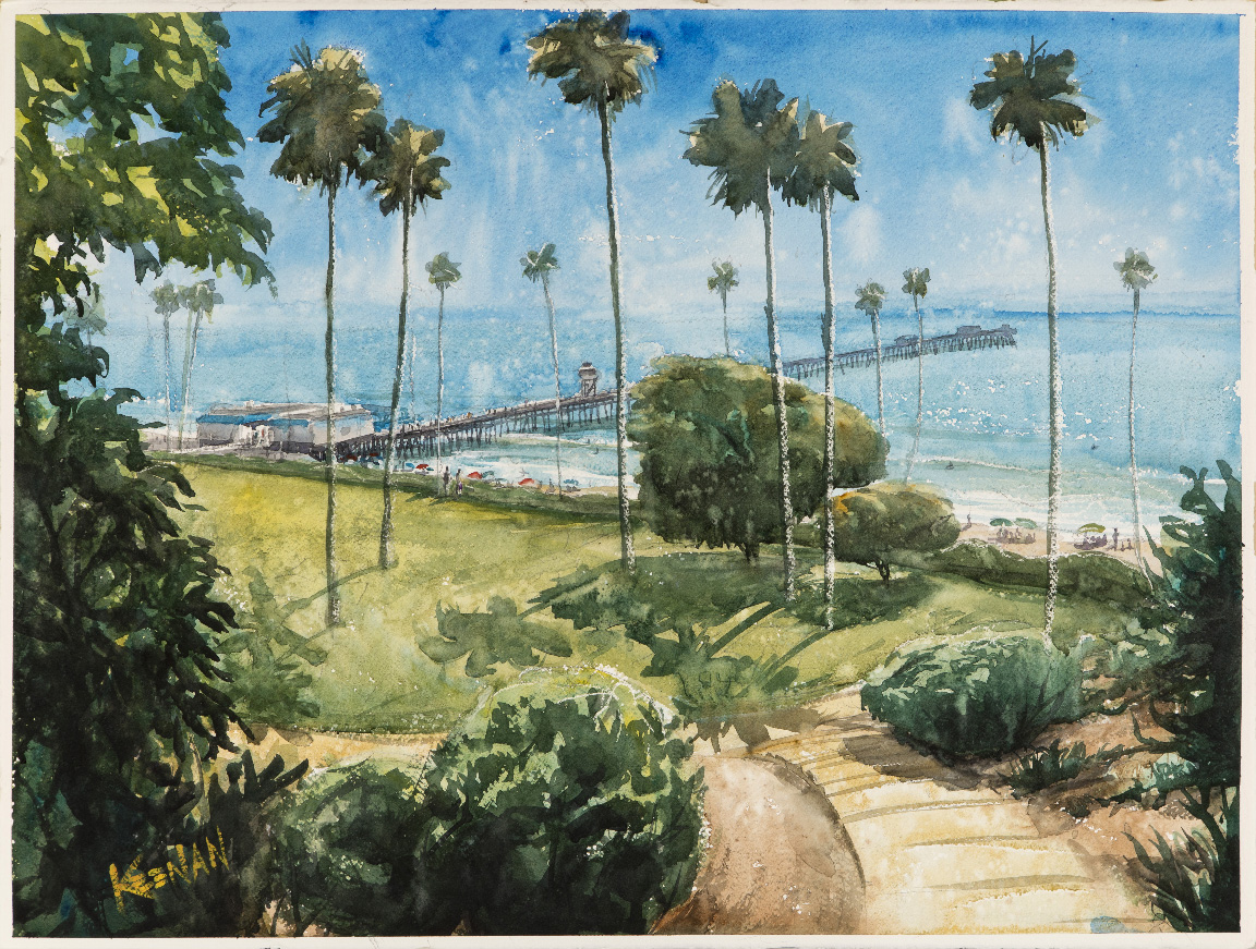 'From Park Semper Fi' Fine Art Print