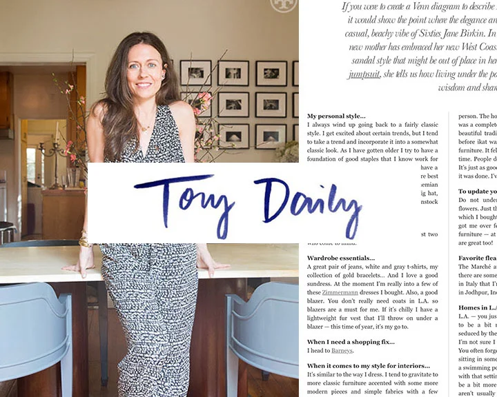 Meet the Interior Designer: Georgia Tapert Howe If you were to create a Venn diagram to describe Los Angeles-based interior designer Georgia Tapert Howe ’s style, it would show the point where the elegance and sophistication of Mica Ertegun (Howe’s first boss) meets the casual, beachy vibe of Sixties Jane Birkin... more