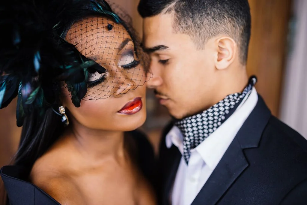 Addams Family Inspired Wedding