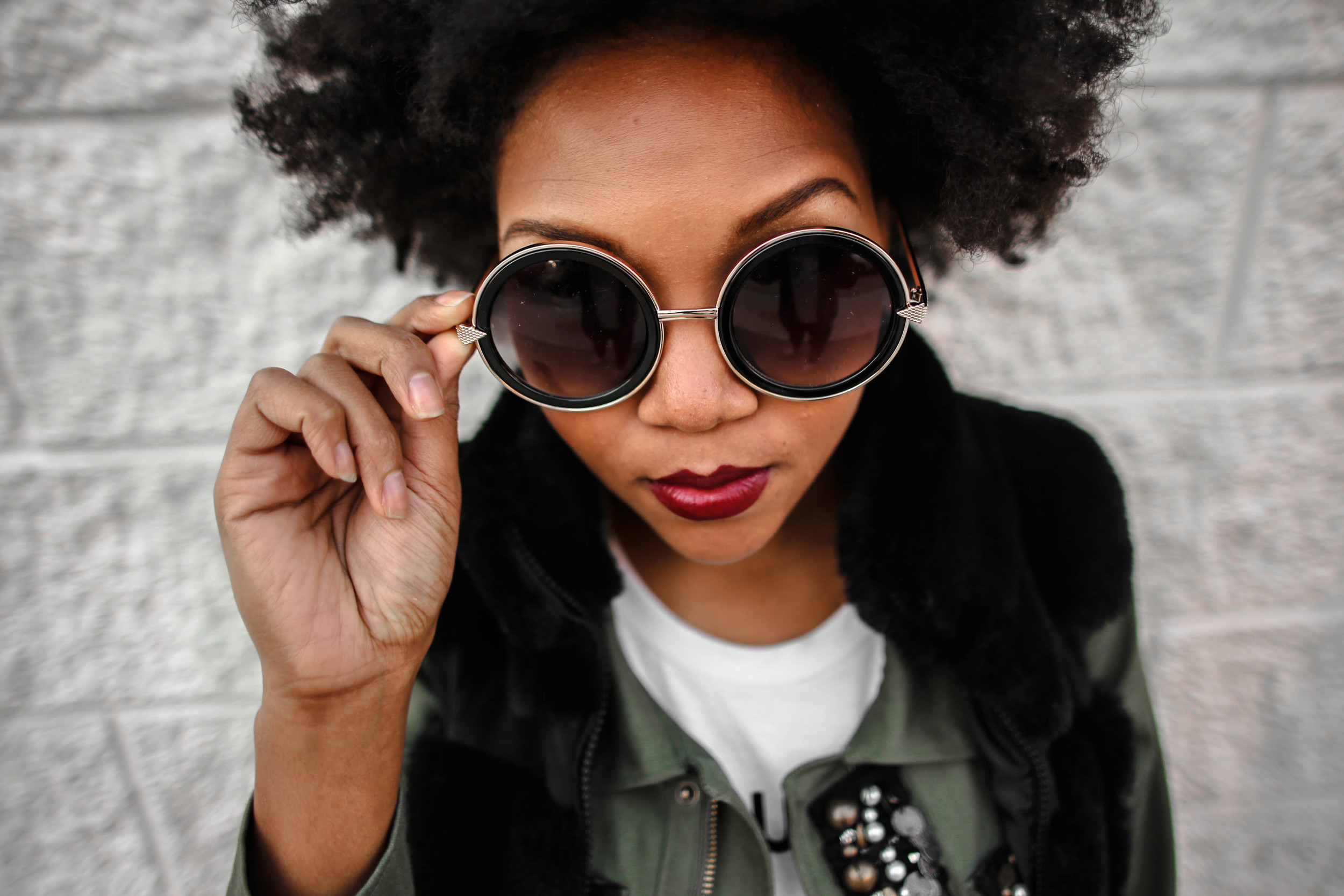 FASHION DETAILS: Sunglasses: (similar) 