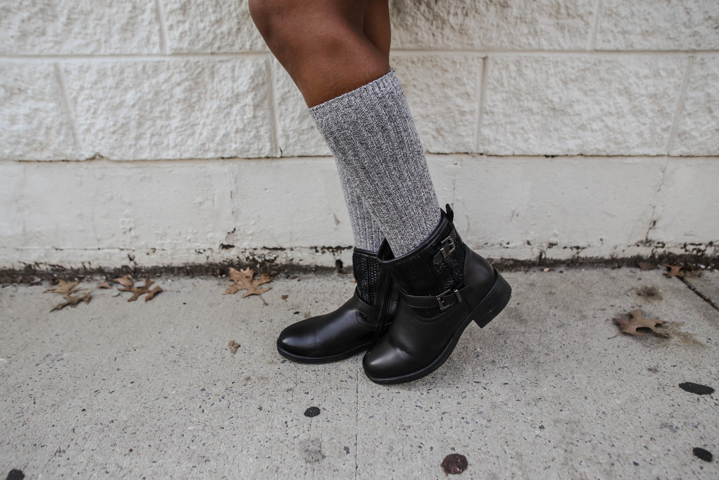 FASHION DETAILS: Boots: (similar) 