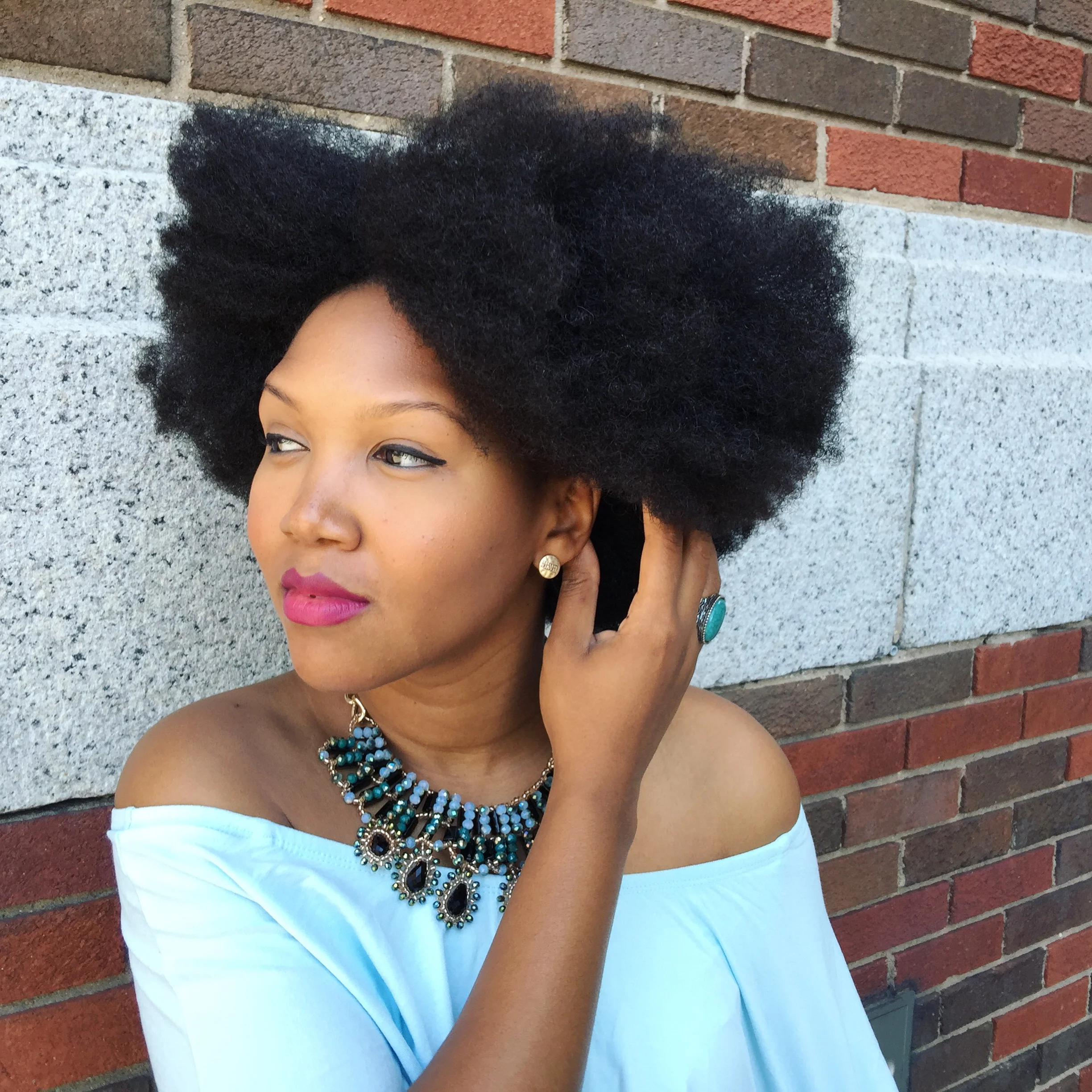 NYFW Series: Off-the-Shoulder Midi Maternity Dress