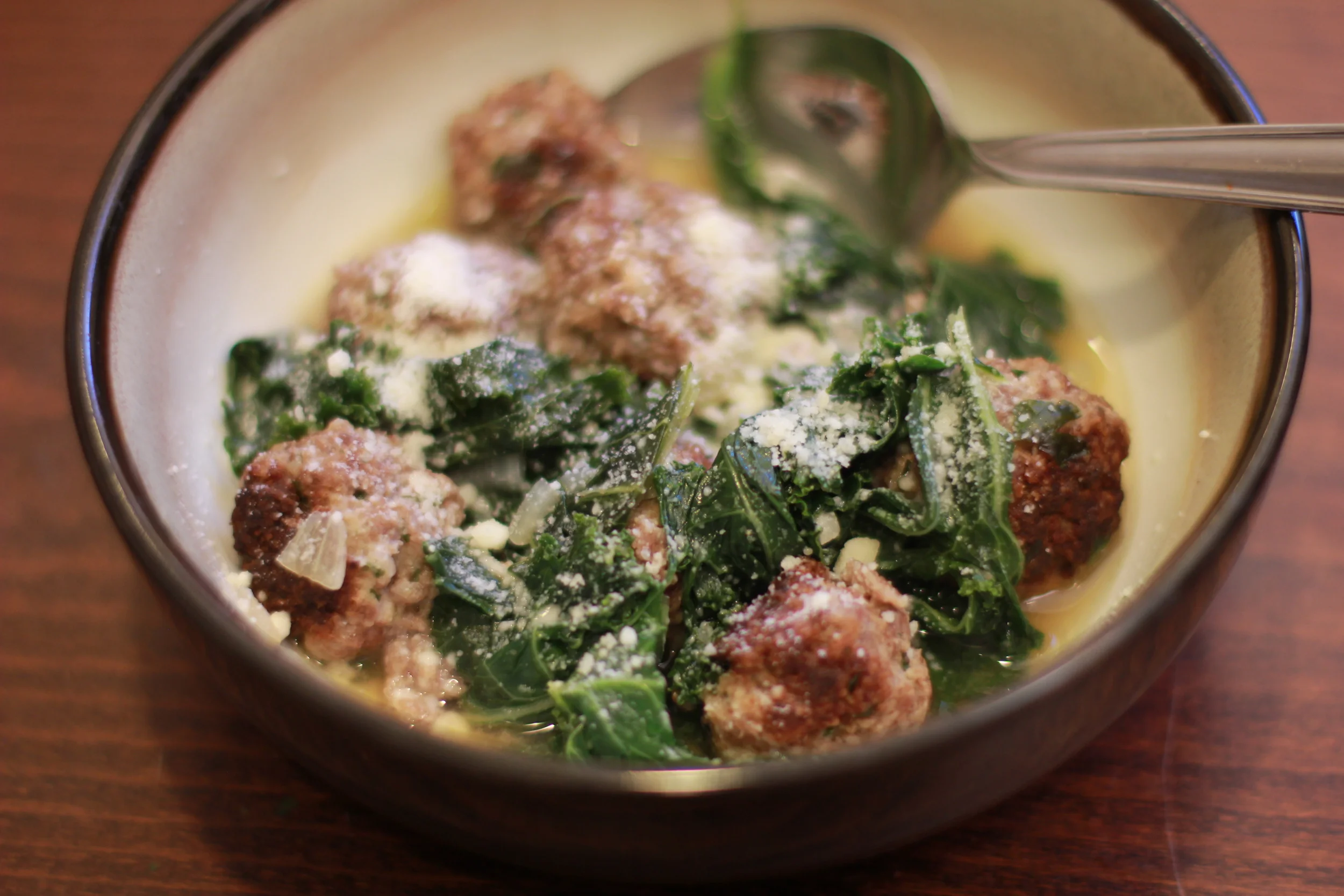 Bracco Farms Collard Greens & Meatball Soup