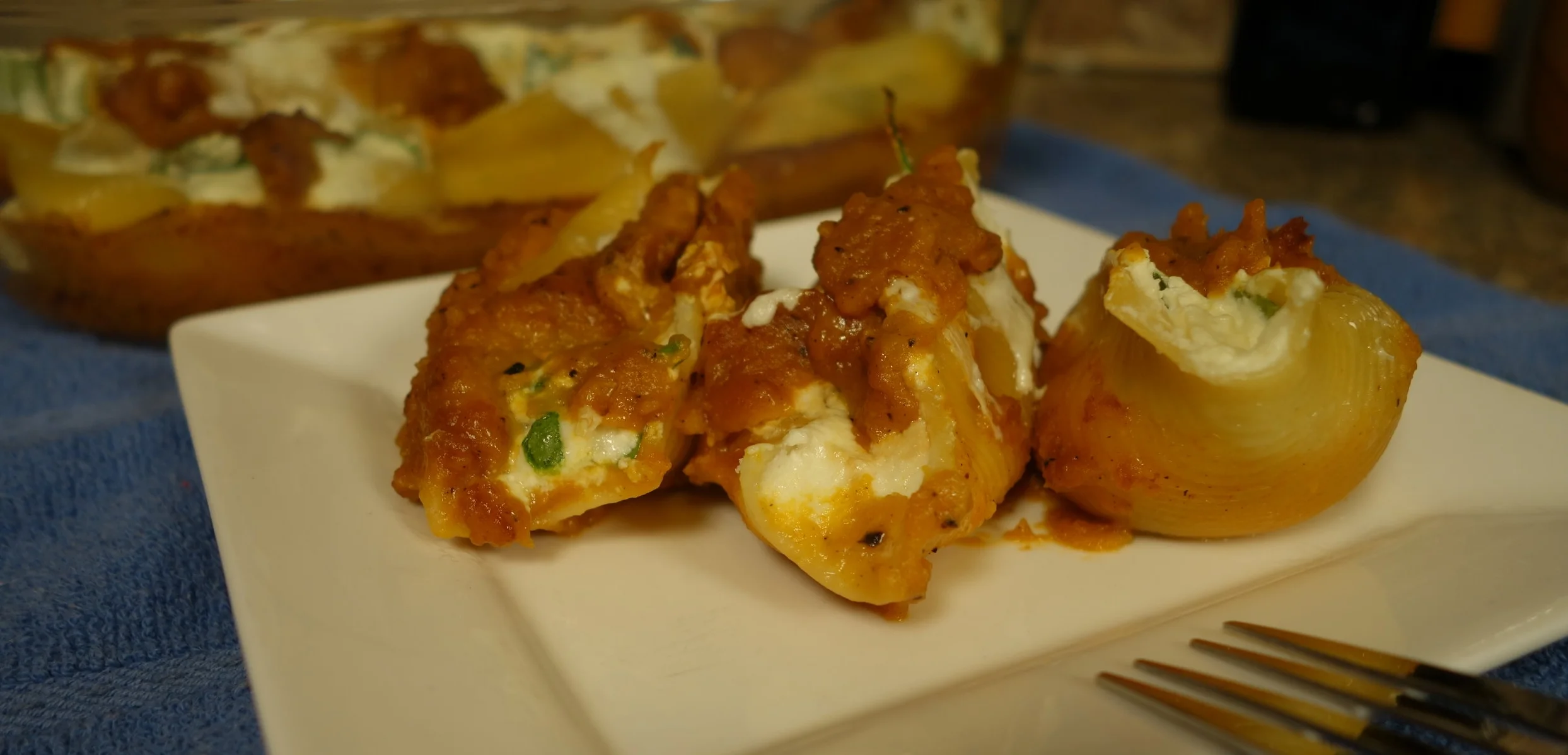 Butternut Squash Stuffed Shells