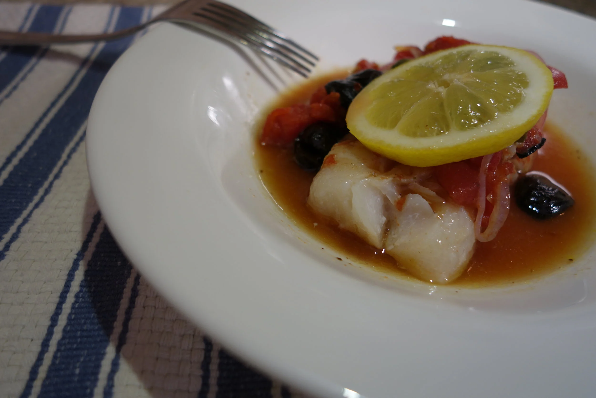 Mediterranean Fish in Parchment Paper