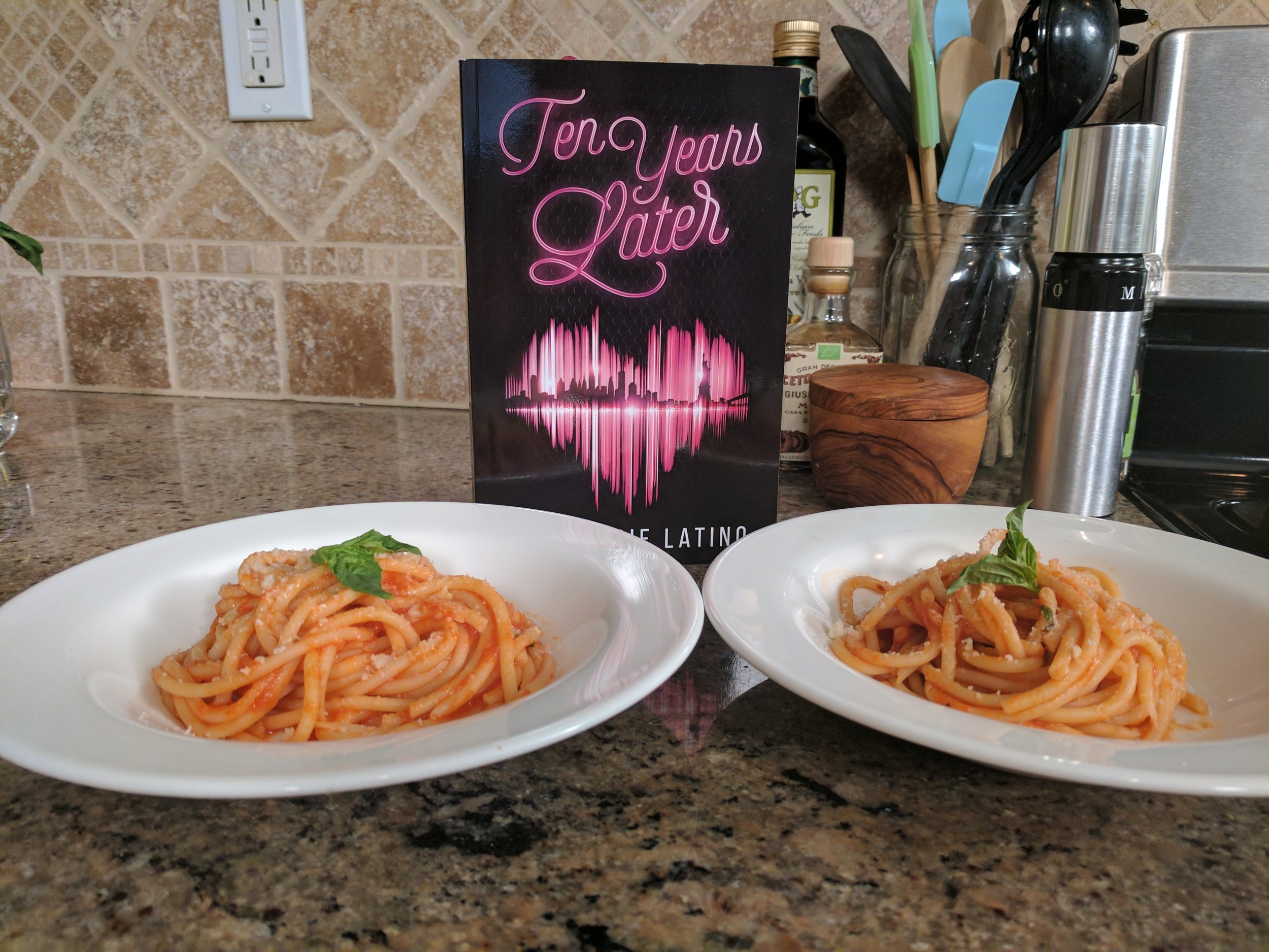 Pasta al Pomodoro, inspired by Ten Years Later!